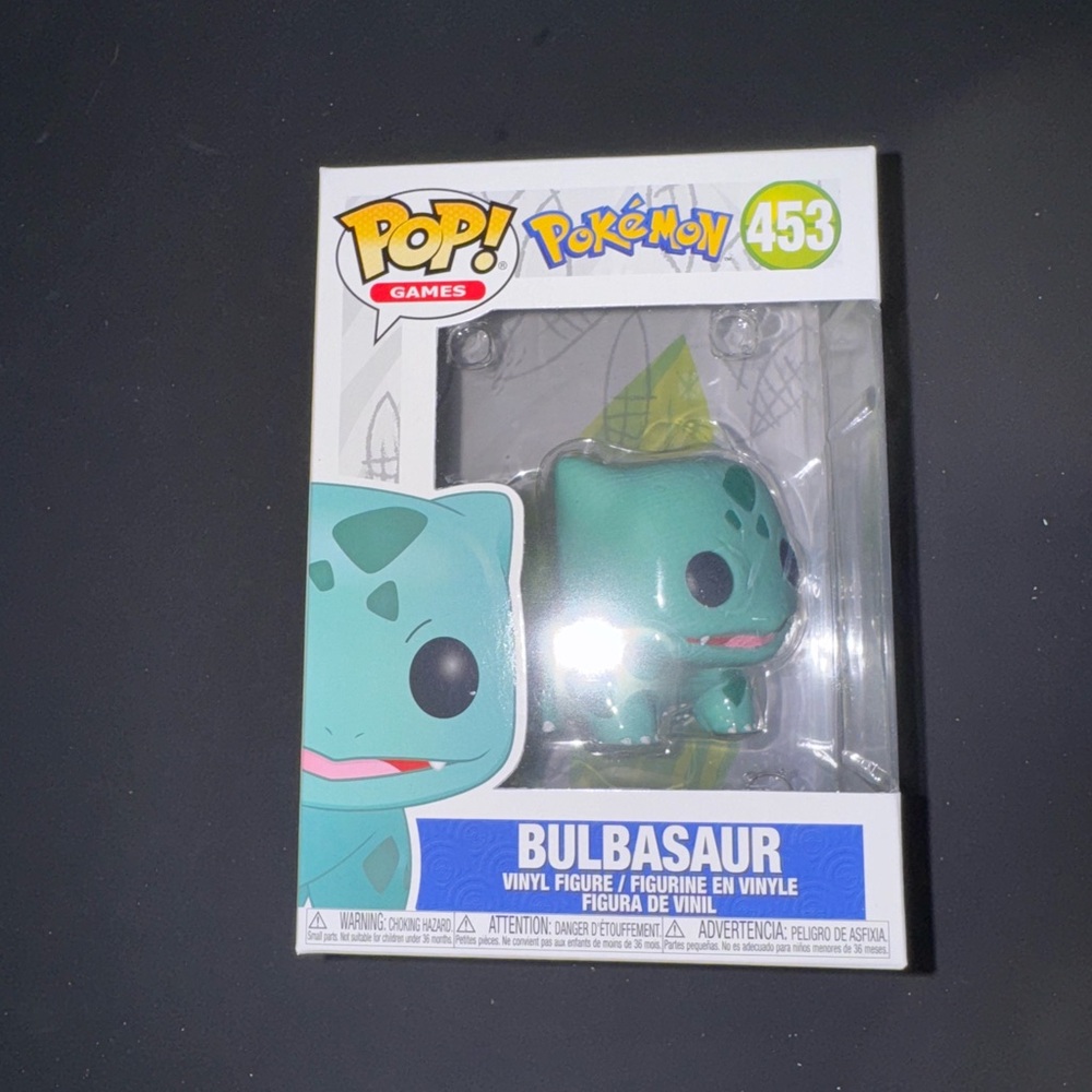 Funko Pop! Games: Pokémon Bulbasaur Vinyl Figure